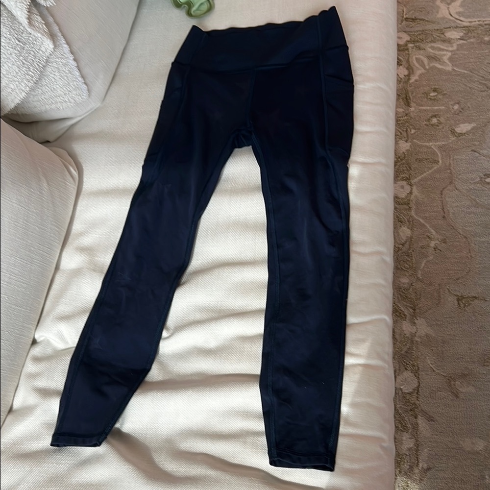 GAP navy blue star print Leggings Stretchy Form-Fitting Design